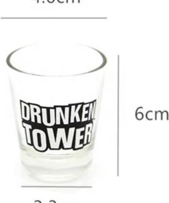 CRYTIVE Drankspel - Drunken Tower Drankspel - Drankspel - Drankspel Inclusief 4 Shot Glaasjes -actiespellen Verkoop 550x730 1