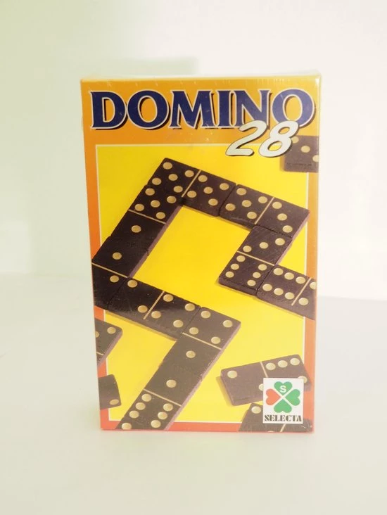 Selecta Spellen Domino 28 Houten Stenen Pocket 3 Selecta Spellen Domino 28 Houten Stenen Pocket