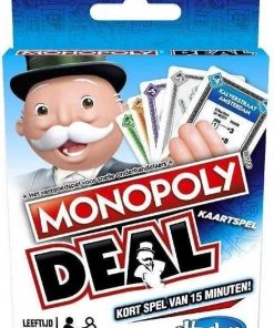 Merkloos Monopoly Deal - Kaartspel -actiespellen Verkoop 550x794 1