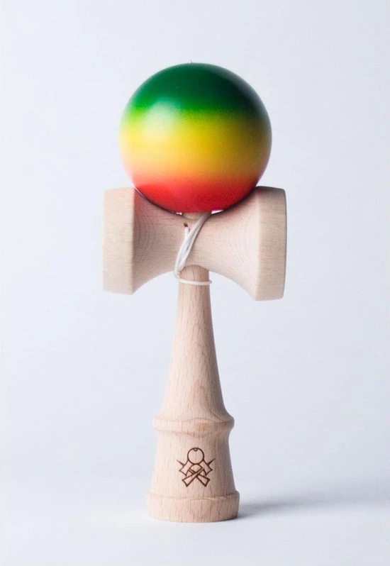 Sweets Kendamas Sweets ATack Rasta Faded 3 Sweets Kendamas Sweets ATack Rasta Faded
