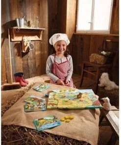 Haba Speelgoed | Wooden Toys - !!! Spiel - Soundspielesammlung - Trubel Auf Dem Bauer -actiespellen Verkoop 550x804