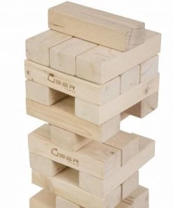 Ubergames Giga Stapeltoren, Tot 150 Cm Hoog! Uit ECO India Hout - In Supermooie Draagtas - Sterk En Met Draaghengsels - Klasse En Geweldig -actiespellen Verkoop 550x825 1