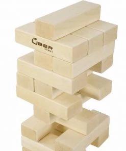 Ubergames Giga Stapeltoren, Tot 150 Cm, ECO Hardhout Zonder Crib Kist Klasse En Geweldig -actiespellen Verkoop 550x825 5